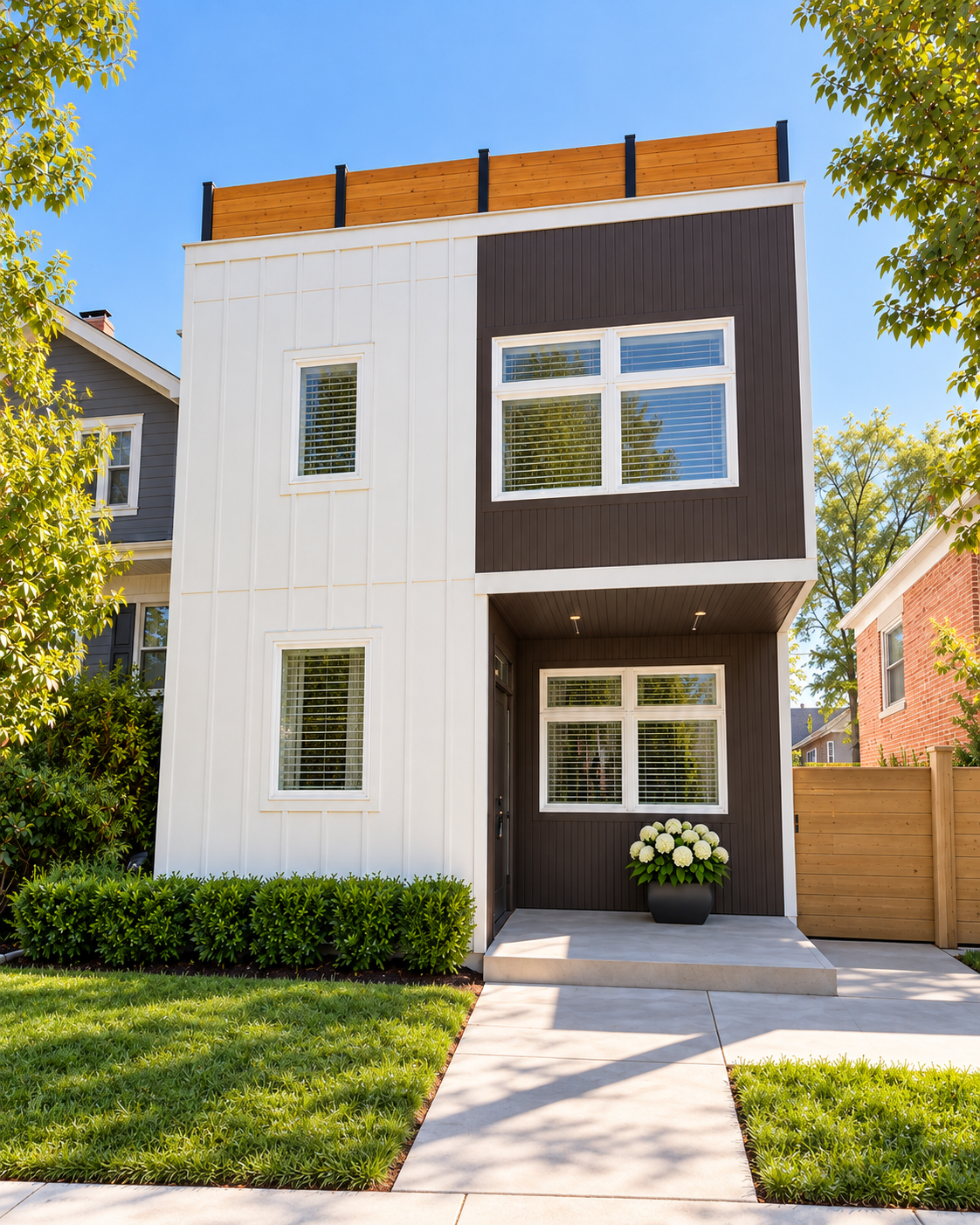 4653 N Harding Avenue — contemporary single-family residence, Albany Park, Chicago