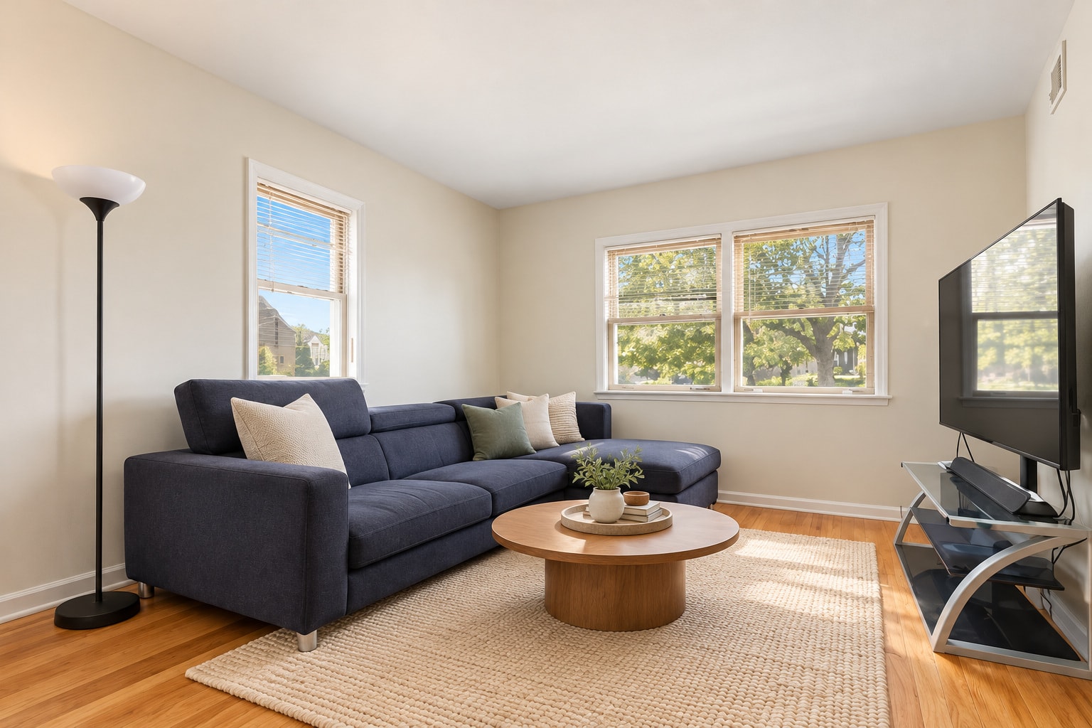 3301 N Ozanam Avenue — Living Room
